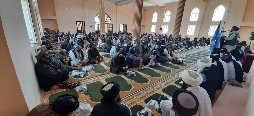 د بلخ په چهاربولک ولسوالۍ کې د اسلامي اخوت او ولسي ستونزو د اورېدو غونډه ترسره شوه. 